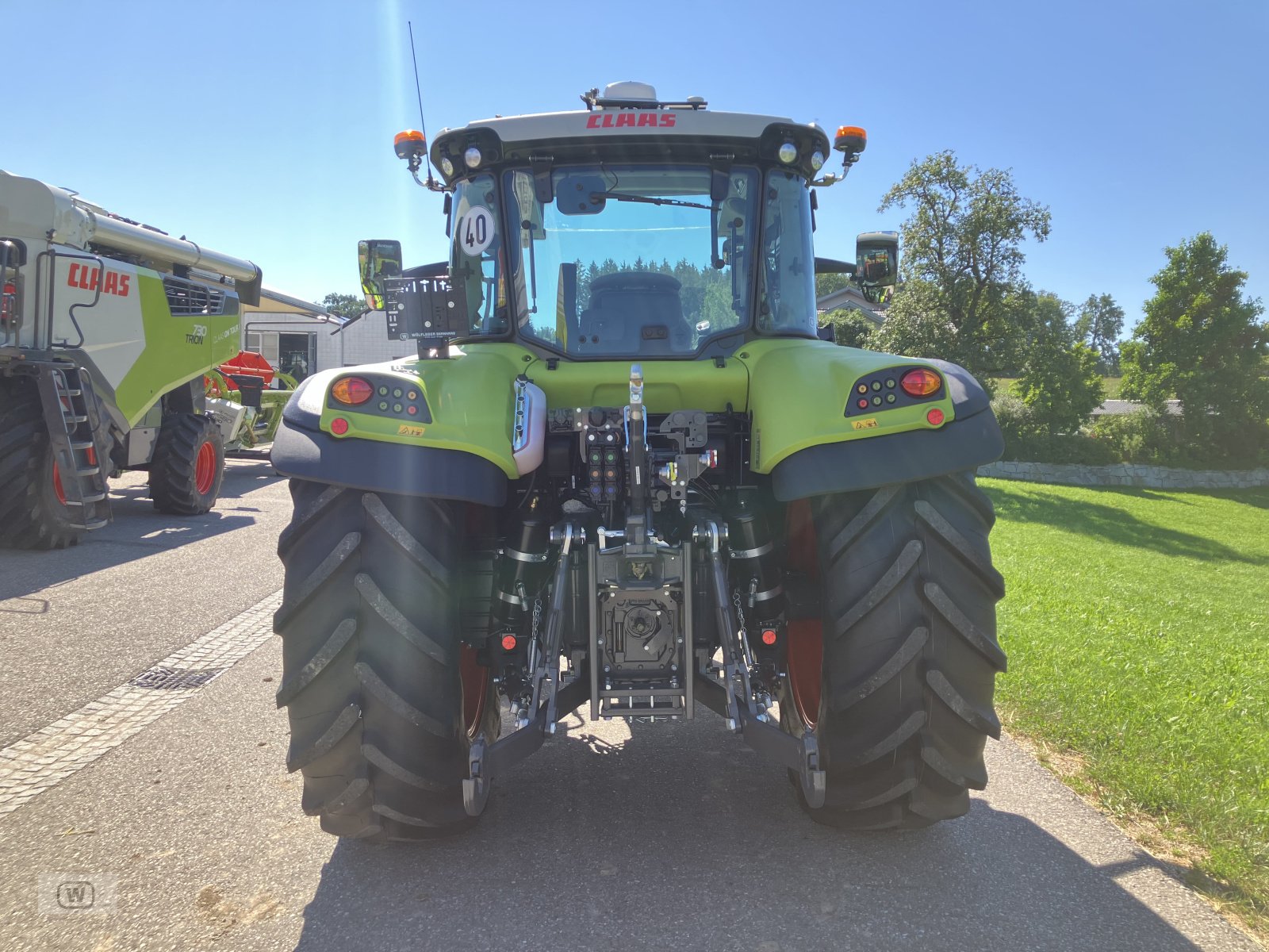 Traktor del tipo CLAAS Arion 450 CIS PANORAMIC, Neumaschine en Zell an der Pram (Imagen 4)