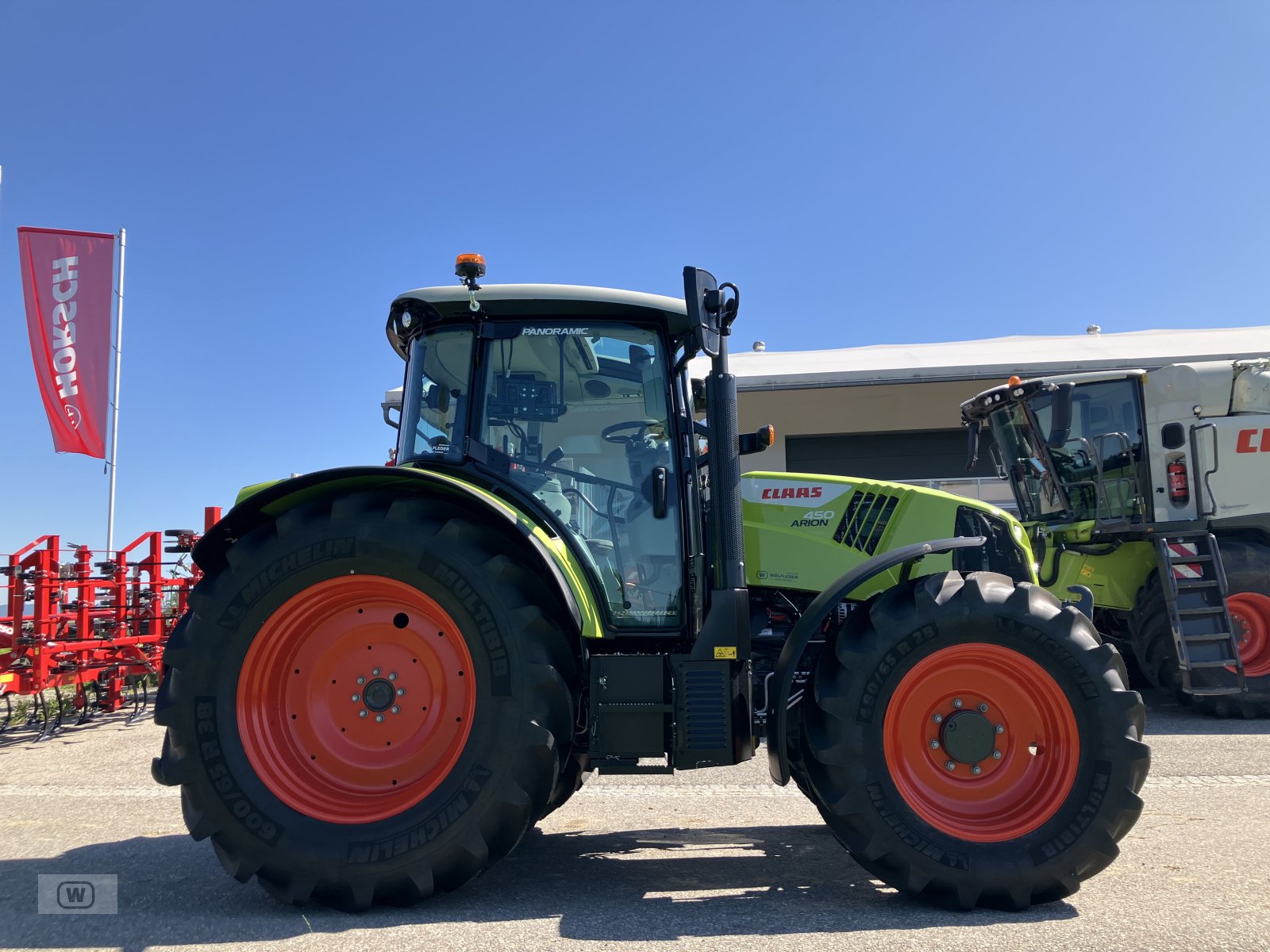 Traktor del tipo CLAAS Arion 450 CIS PANORAMIC, Neumaschine en Zell an der Pram (Imagen 7)