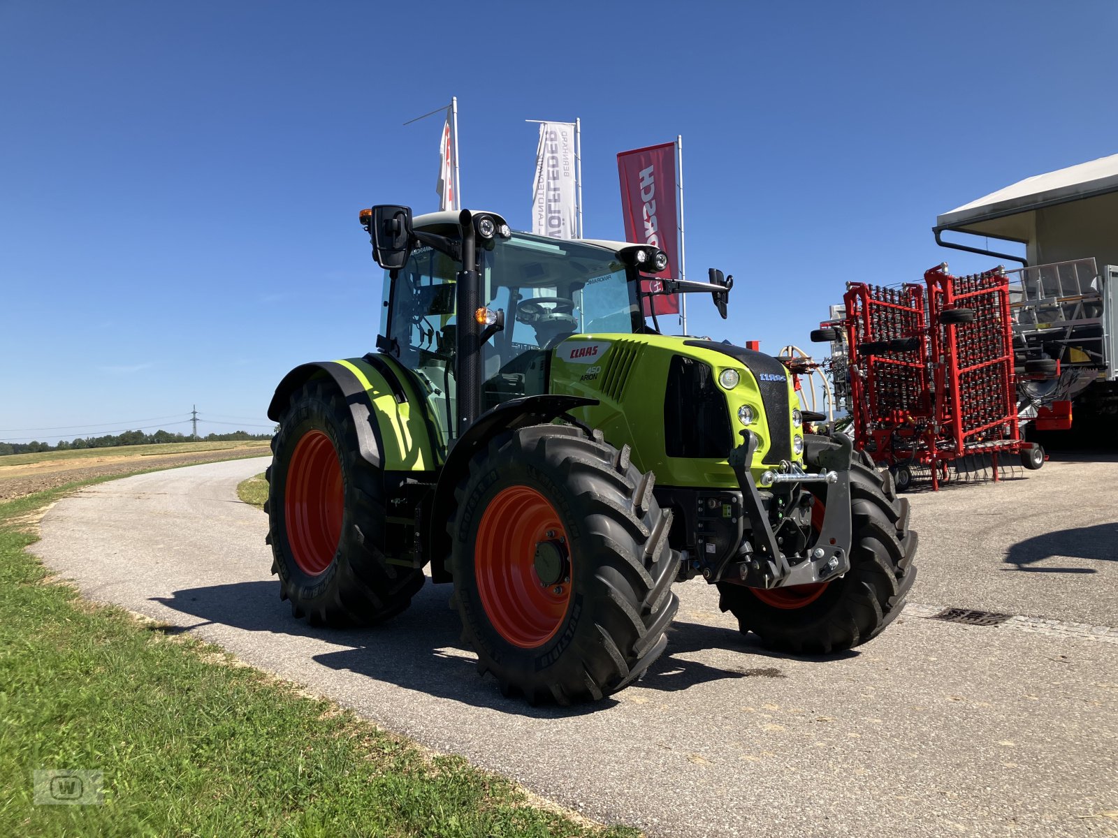 Traktor of the type CLAAS Arion 450 CIS PANORAMIC, Neumaschine in Zell an der Pram (Picture 8)