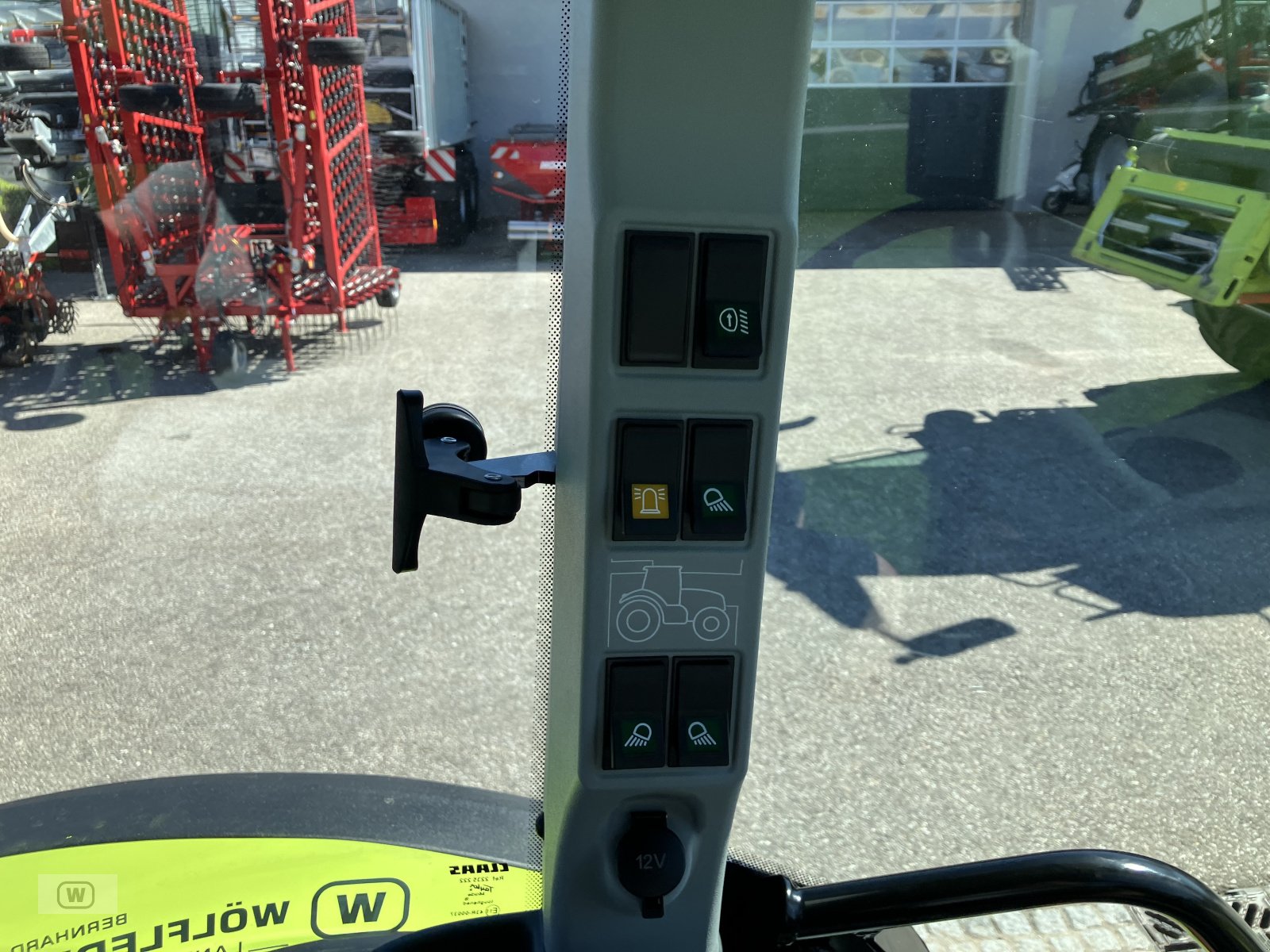 Traktor del tipo CLAAS Arion 450 CIS PANORAMIC, Neumaschine en Zell an der Pram (Imagen 28)