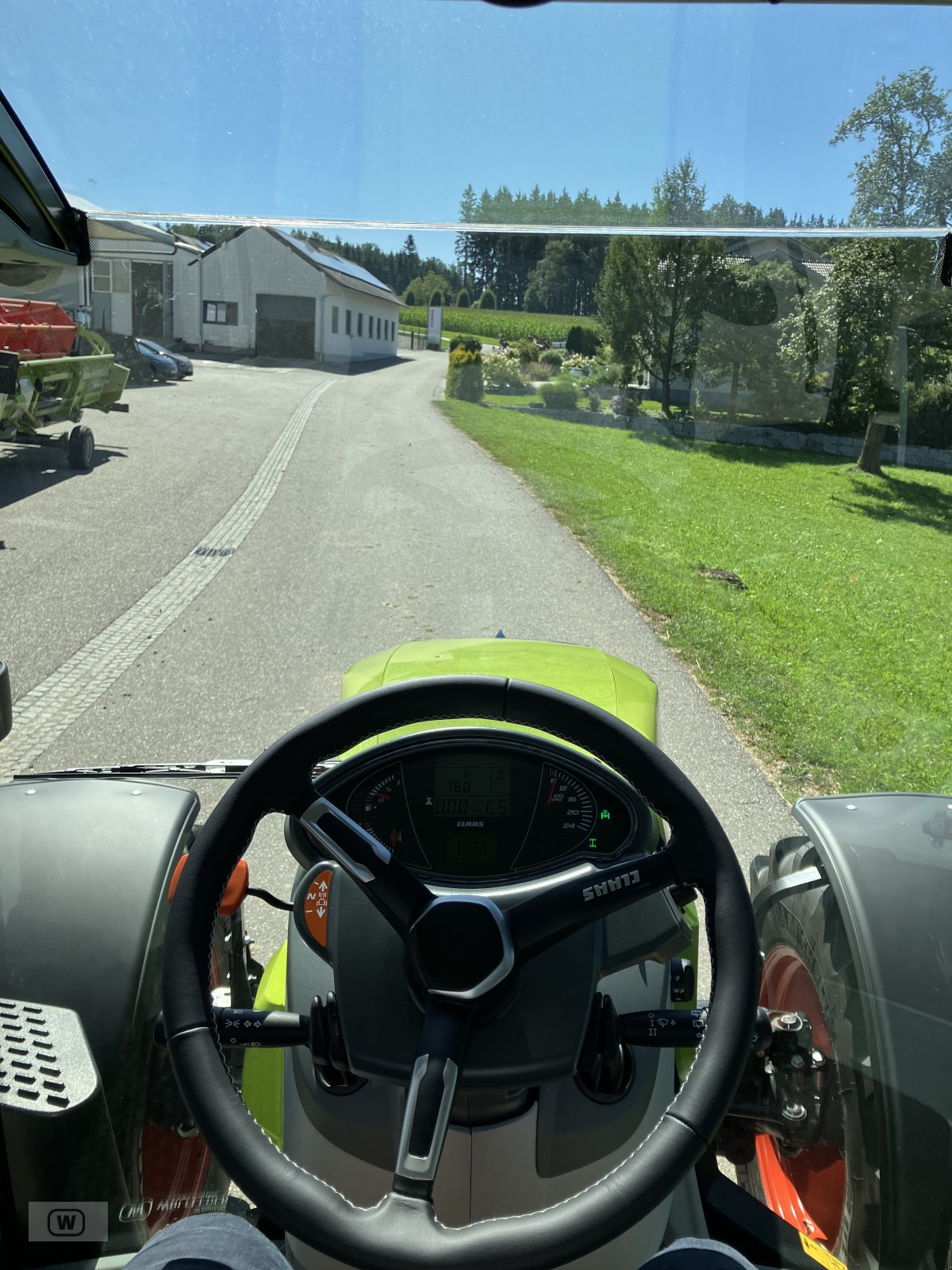 Traktor of the type CLAAS Arion 450 CIS PANORAMIC, Neumaschine in Zell an der Pram (Picture 30)