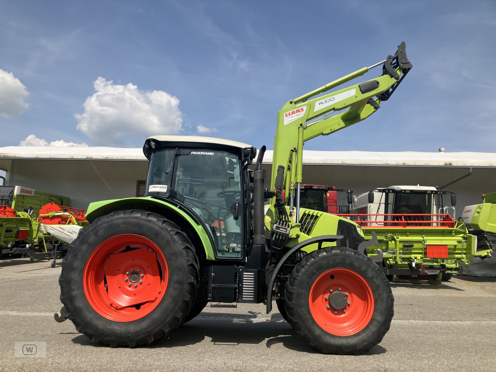 Traktor Türe ait CLAAS Arion 450 CIS PANORAMIC, Gebrauchtmaschine içinde Zell an der Pram (resim 7)