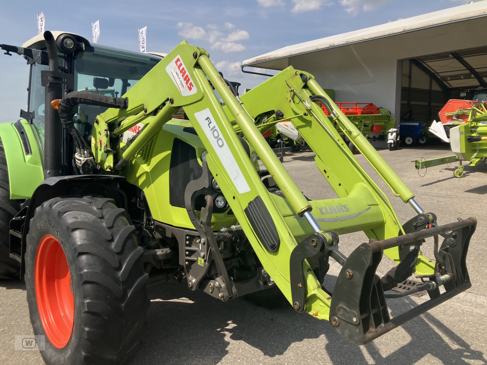 Traktor van het type CLAAS Arion 450 CIS PANORAMIC, Gebrauchtmaschine in Zell an der Pram (Foto 17)