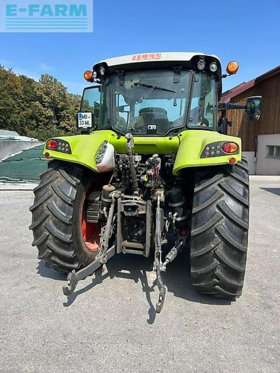 Traktor Türe ait CLAAS arion 450, Gebrauchtmaschine içinde SV. TROJIC (resim 3)