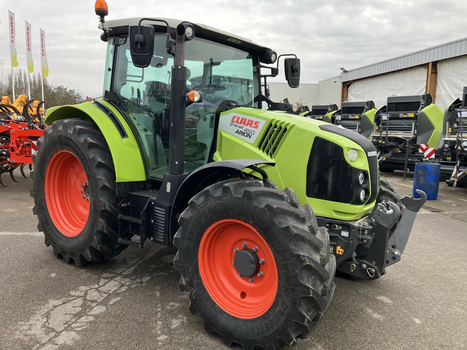 Traktor tip CLAAS ARION 450, Gebrauchtmaschine in BLENDECQUES (Poză 5)