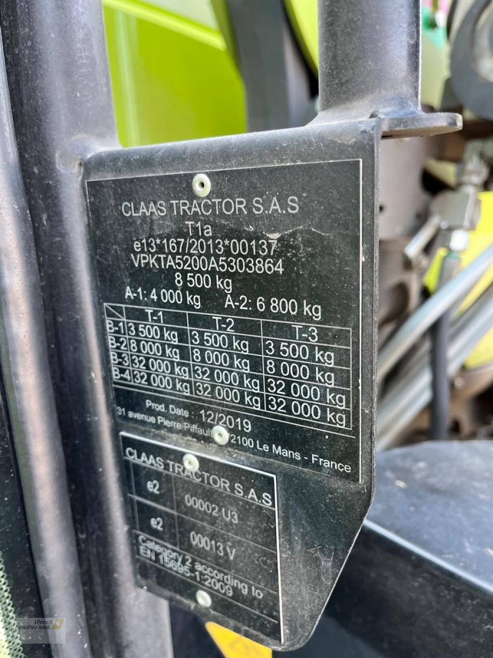 Traktor typu CLAAS Arion 460 CIS+, Gebrauchtmaschine v Schora (Obrázek 10)