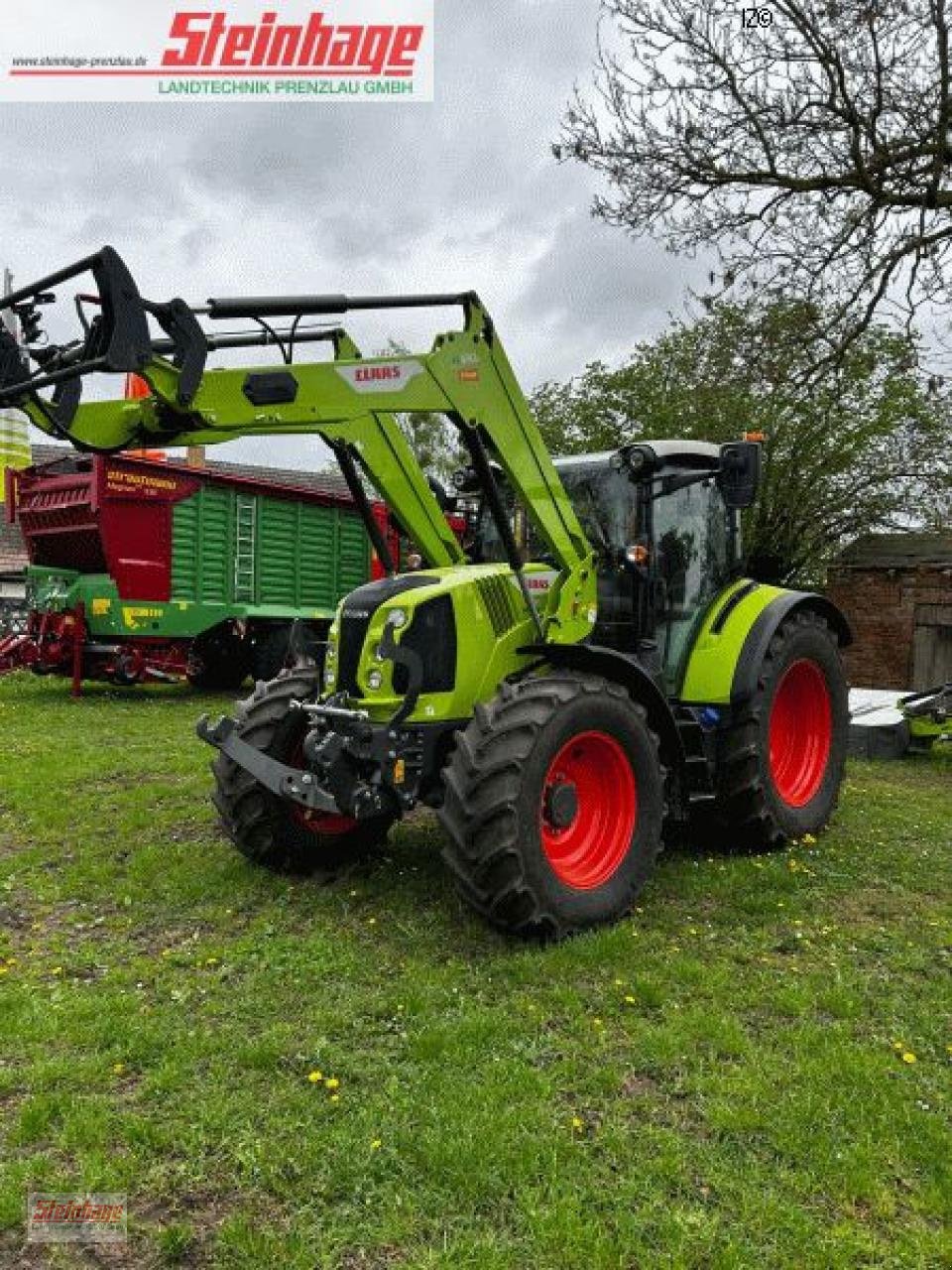 Traktor del tipo CLAAS Arion 470 CIS+ FL, Neumaschine In Rollwitz (Immagine 1)