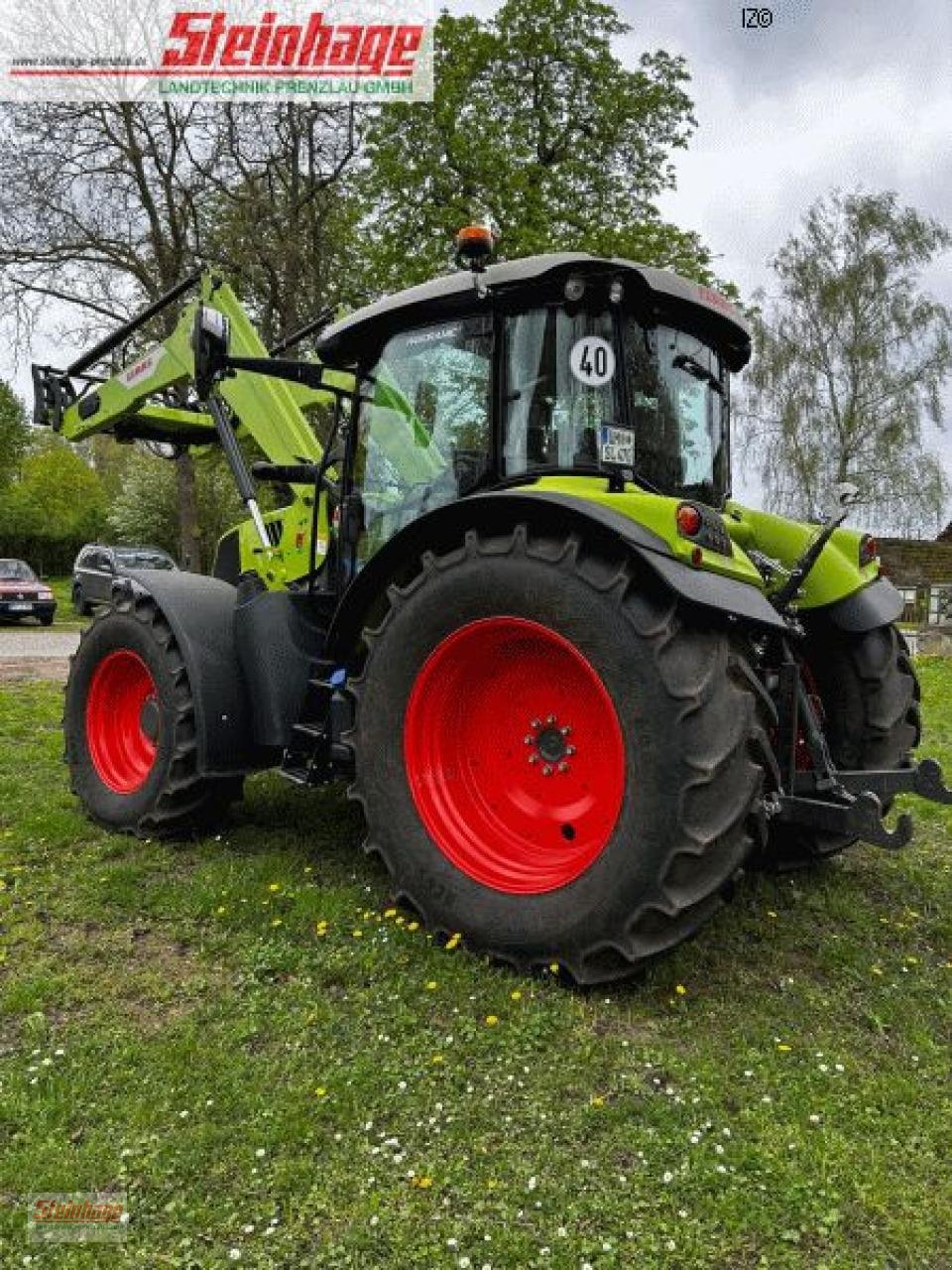 Traktor typu CLAAS Arion 470 CIS+ FL, Neumaschine v Rollwitz (Obrázek 3)