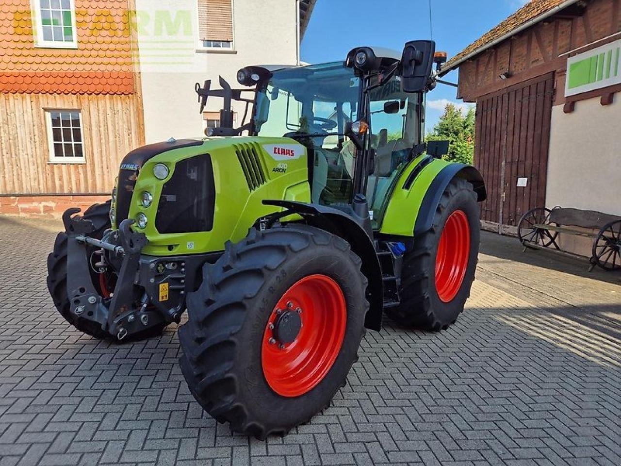 Traktor a típus CLAAS arion 470 cis+ hexashift, fh + fzw + gps/lenksystem ready, federung kabine+achse, Gebrauchtmaschine ekkor: WALDKAPPEL-BISCHHAUSEN (Kép 3)