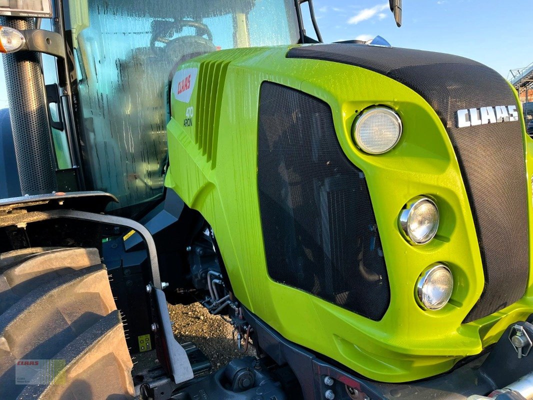 Traktor del tipo CLAAS ARION 470 CIS+ PANORAMIC, FKH, Klima, nur 287 h !, Gebrauchtmaschine In Molbergen (Immagine 11)