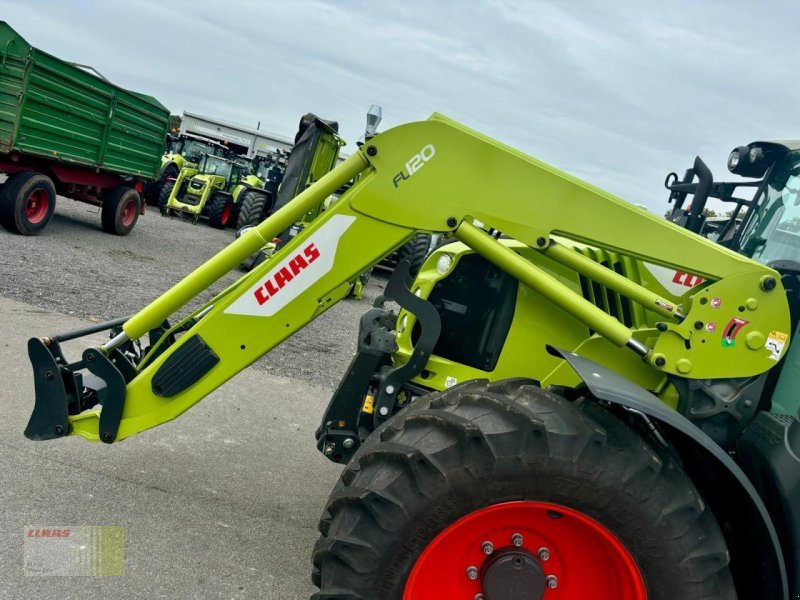 Traktor van het type CLAAS ARION 470 CIS+ PANORAMIC, Frontlader FL 120, FKH +, Gebrauchtmaschine in Molbergen (Foto 14)