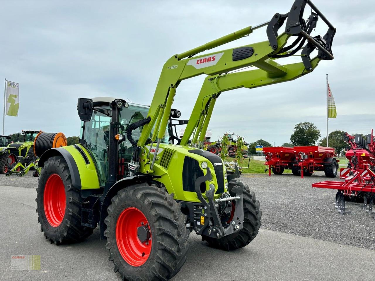 Traktor του τύπου CLAAS ARION 470 CIS+ PANORAMIC, Frontlader FL 120, FKH + FZW, Klima, Druckluft, nur 371 h !, Gebrauchtmaschine σε Molbergen (Φωτογραφία 8)