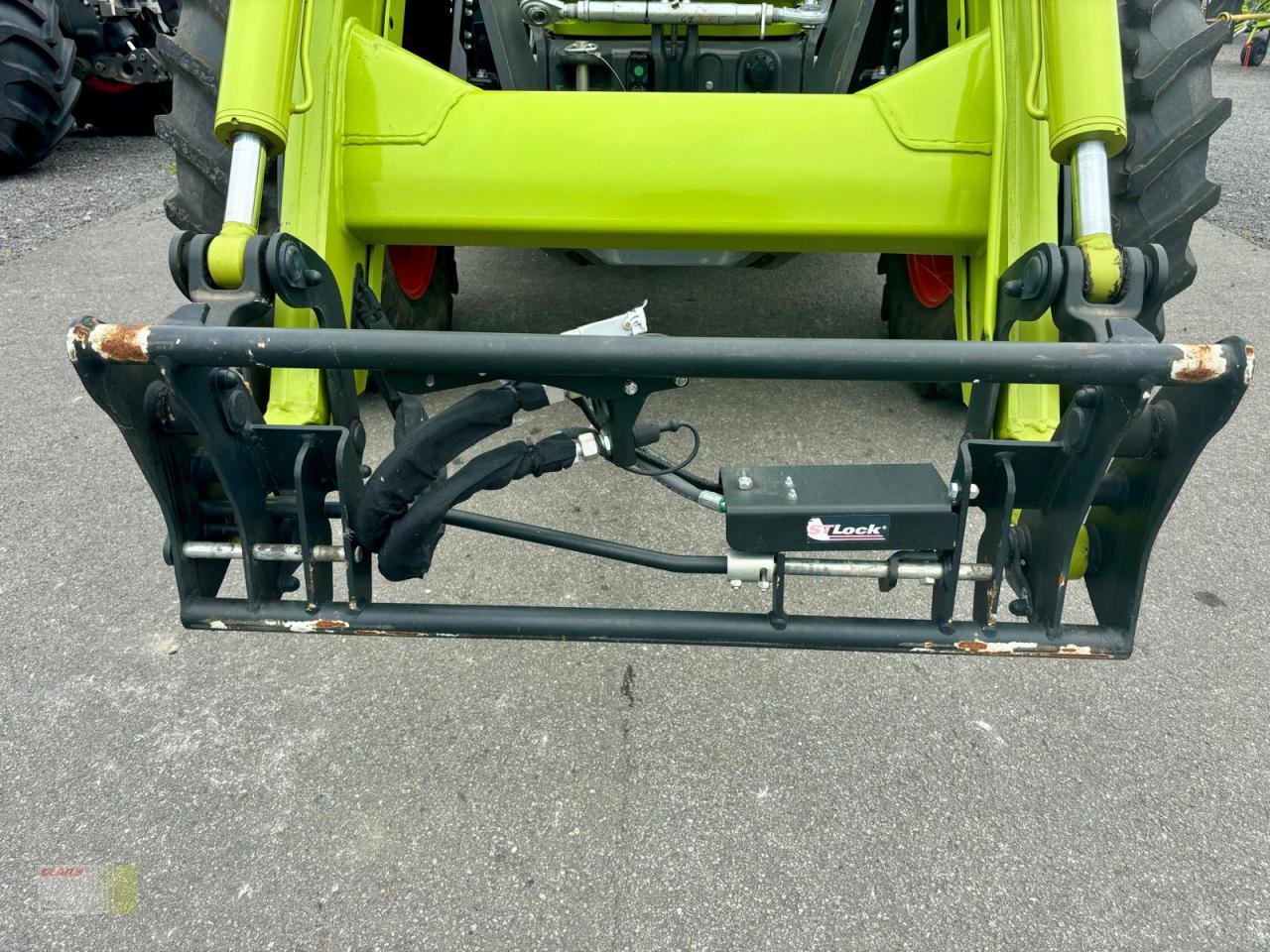 Traktor des Typs CLAAS ARION 470 CIS+ PANORAMIC, Frontlader FL 120, FKH + FZW, Klima, Druckluft, nur 371 h !, Gebrauchtmaschine in Molbergen (Bild 16)