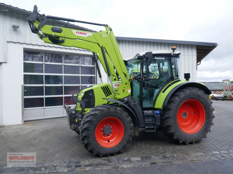 Traktor van het type CLAAS Arion 470 CIS Panoramic inkl. FL 120C, Gebrauchtmaschine in Dorfen (Foto 1)