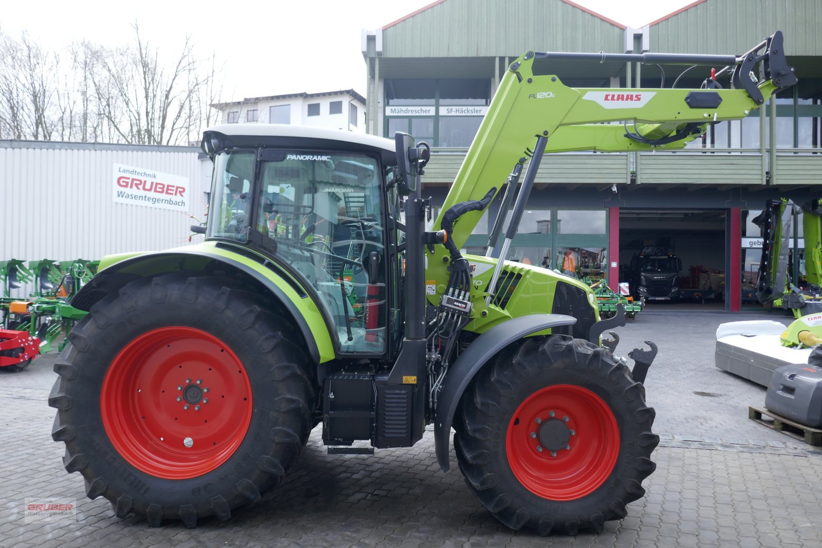 Traktor Türe ait CLAAS Arion 470 CIS Panoramic inkl. FL 120C, Gebrauchtmaschine içinde Dorfen (resim 7)