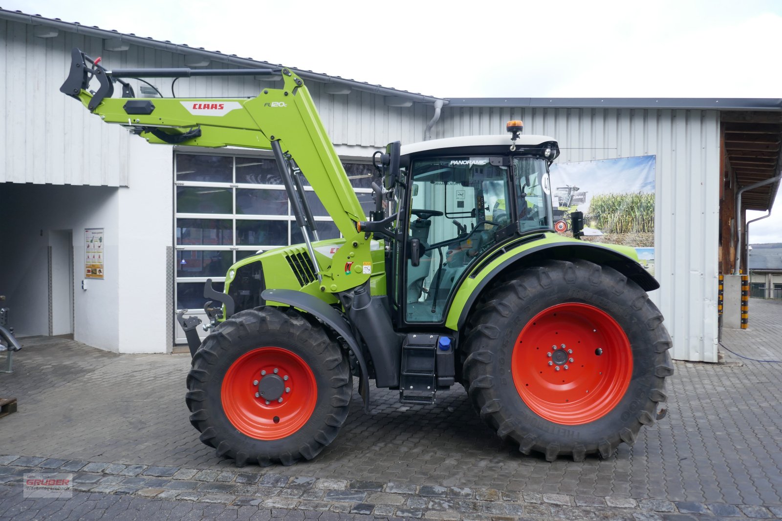 Traktor typu CLAAS Arion 470 CIS Panoramic inkl. FL120C, Gebrauchtmaschine w Dorfen (Zdjęcie 11)