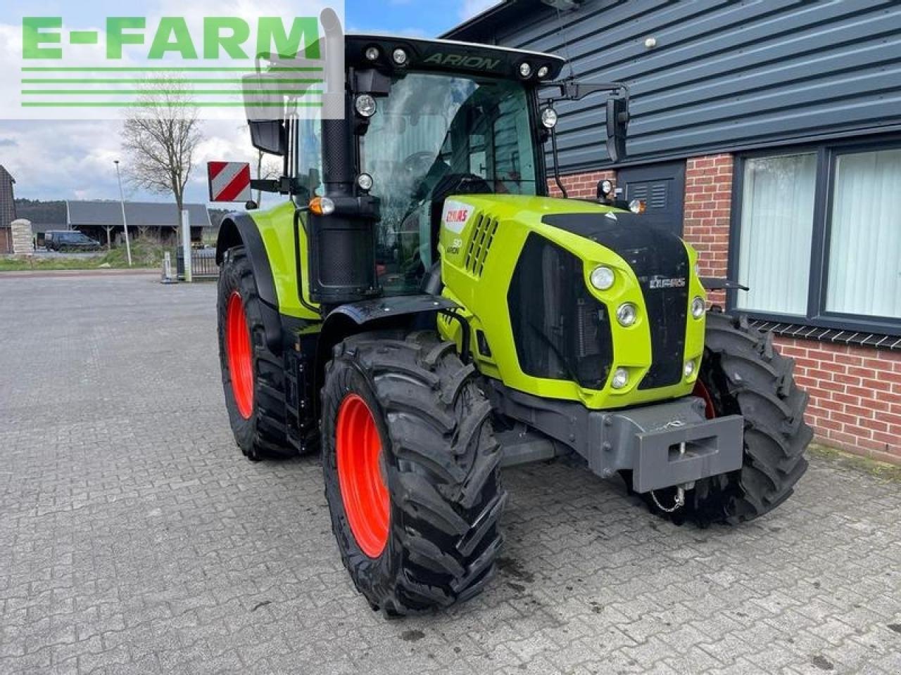 Traktor des Typs CLAAS arion 510 cis CIS, Gebrauchtmaschine in ag BROEKLAND (Bild 9)