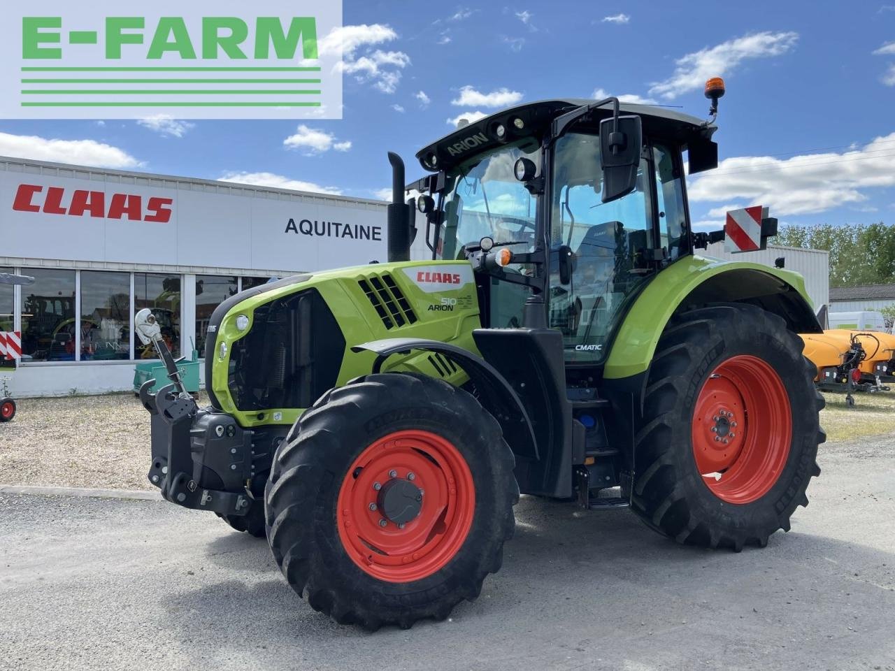 Traktor of the type CLAAS arion 510 cis CIS, Gebrauchtmaschine in AILLAS (33 - GIRONDE) (Picture 1)