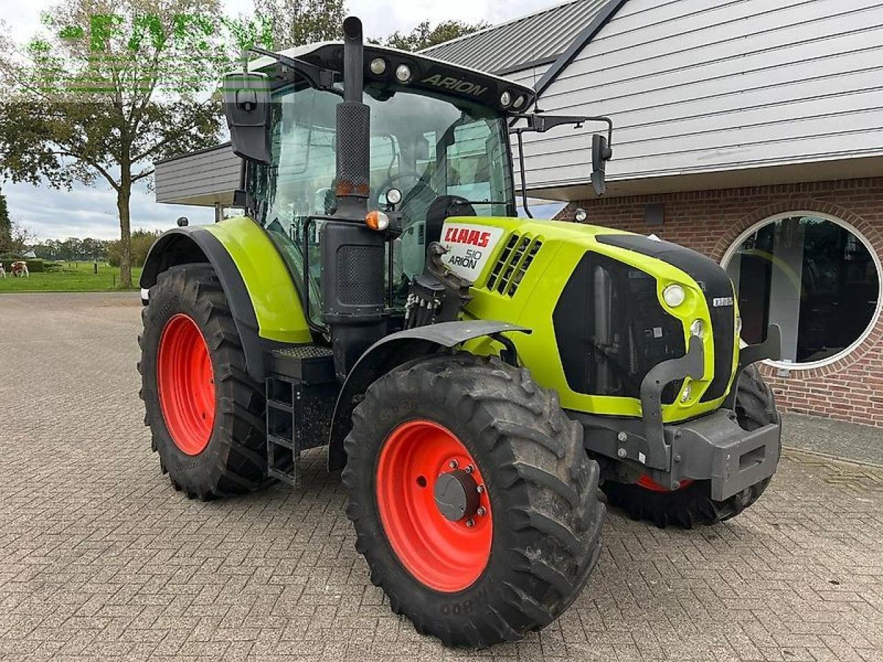 Traktor van het type CLAAS arion 510 cis CIS, Gebrauchtmaschine in ag BROEKLAND (Foto 9)