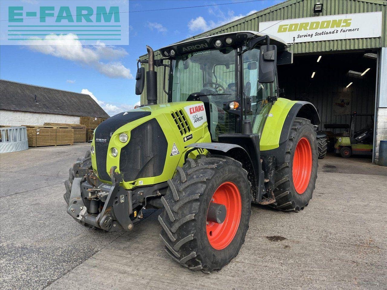 Traktor del tipo CLAAS ARION 510 CIS CIS, Gebrauchtmaschine In GALSTON, GLASGOW (Immagine 1)