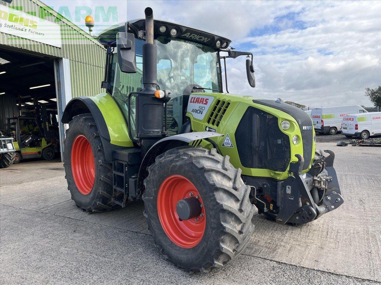 Traktor del tipo CLAAS ARION 510 CIS CIS, Gebrauchtmaschine In GALSTON, GLASGOW (Immagine 2)