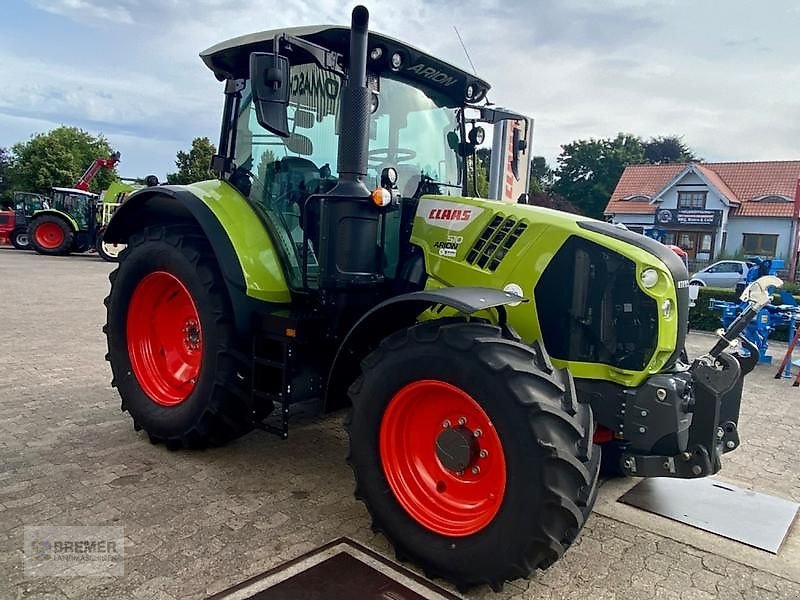 Traktor des Typs CLAAS ARION 510 CIS, FH mit Schwingungstilgung, Klima, DL, Gebrauchtmaschine in Asendorf (Bild 4)