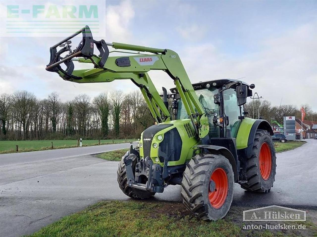 Traktor типа CLAAS arion 510 cis inkl. frontlader fl 140 CIS, Gebrauchtmaschine в ROSENDAHL (Фотография 1)