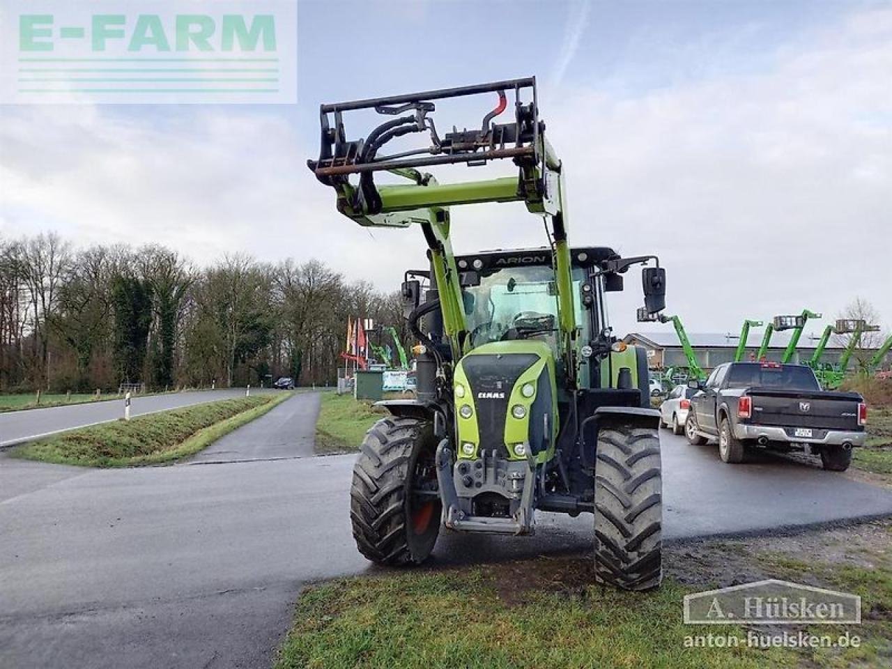 Traktor typu CLAAS arion 510 cis inkl. frontlader fl 140 CIS, Gebrauchtmaschine v ROSENDAHL (Obrázek 2)