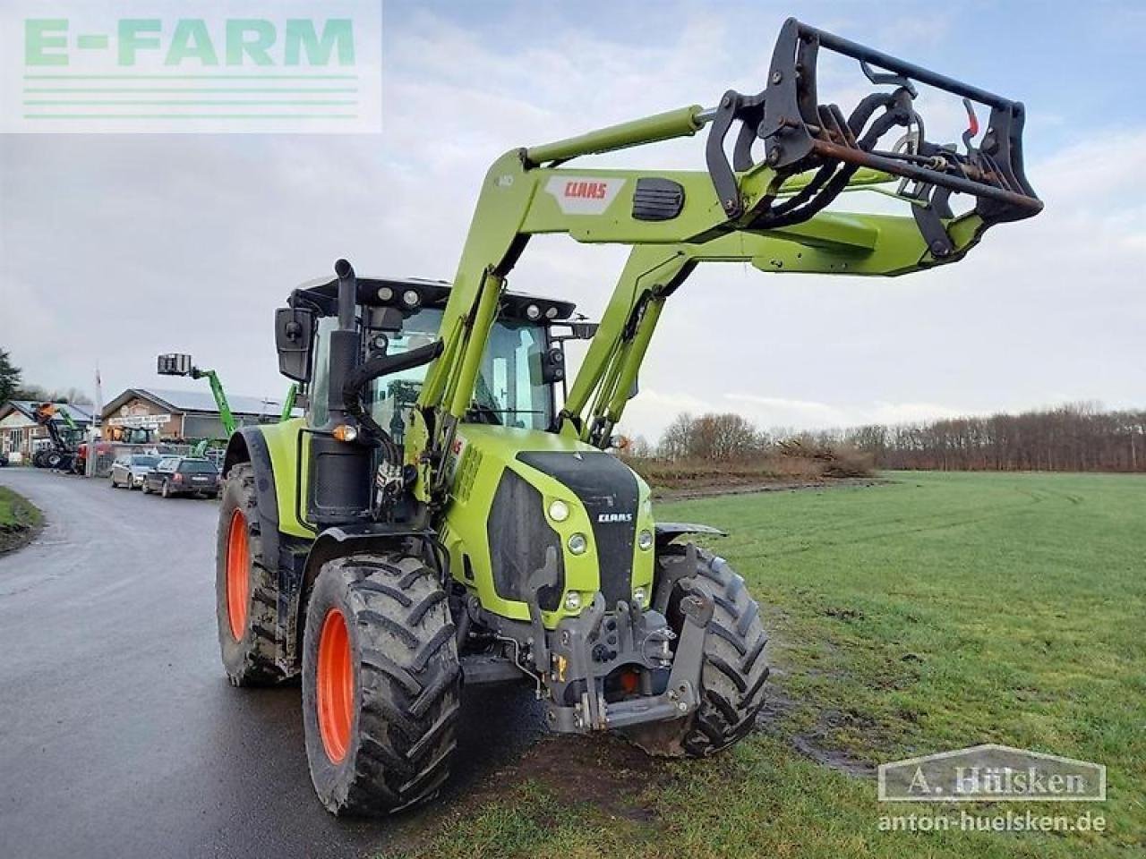 Traktor typu CLAAS arion 510 cis inkl. frontlader fl 140 CIS, Gebrauchtmaschine v ROSENDAHL (Obrázek 3)