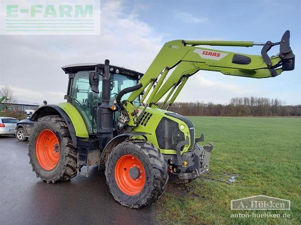 Traktor типа CLAAS arion 510 cis inkl. frontlader fl 140 CIS, Gebrauchtmaschine в ROSENDAHL (Фотография 4)