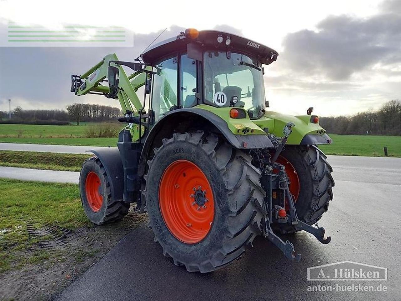 Traktor типа CLAAS arion 510 cis inkl. frontlader fl 140 CIS, Gebrauchtmaschine в ROSENDAHL (Фотография 10)