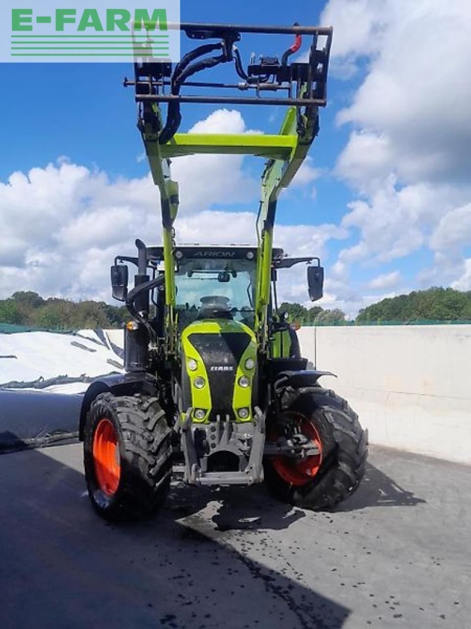 Traktor des Typs CLAAS arion 510 cis mit frontlader fl 140 CIS, Gebrauchtmaschine in ROSENDAHL (Bild 2)