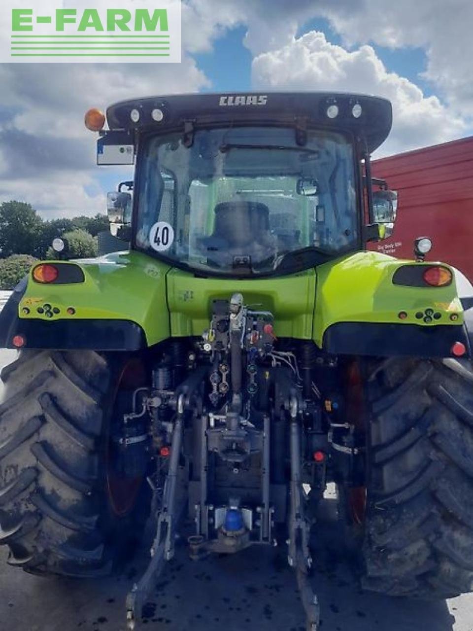 Traktor des Typs CLAAS arion 510 cis mit frontlader fl 140 CIS, Gebrauchtmaschine in ROSENDAHL (Bild 4)