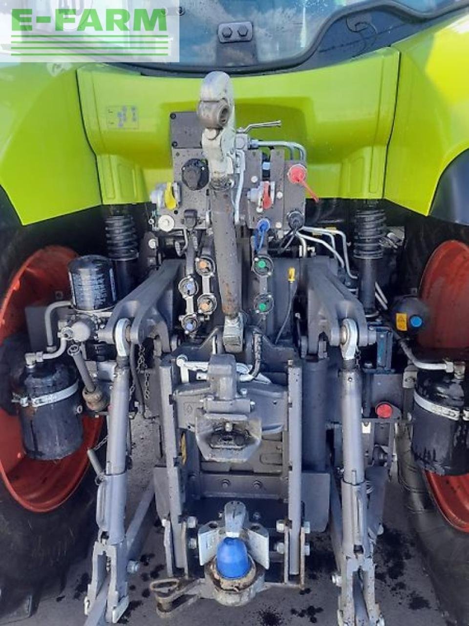 Traktor от тип CLAAS arion 510 cis mit frontlader fl 140 CIS, Gebrauchtmaschine в ROSENDAHL (Снимка 5)