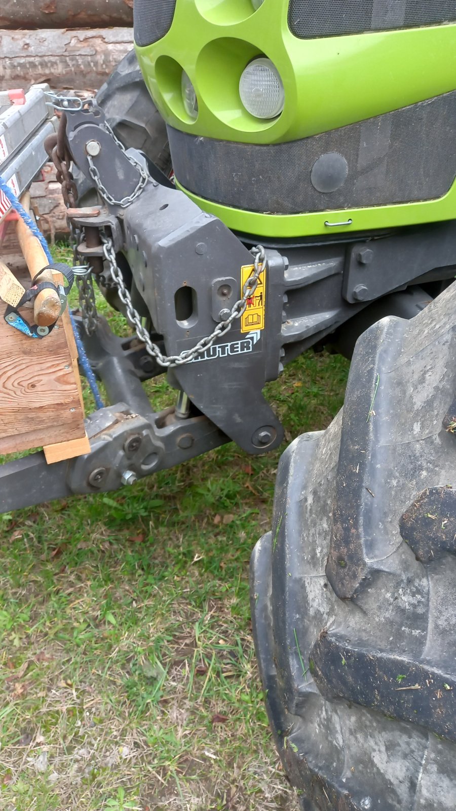 Traktor van het type CLAAS Arion 510 CIS, Gebrauchtmaschine in Wustviel (Foto 3)