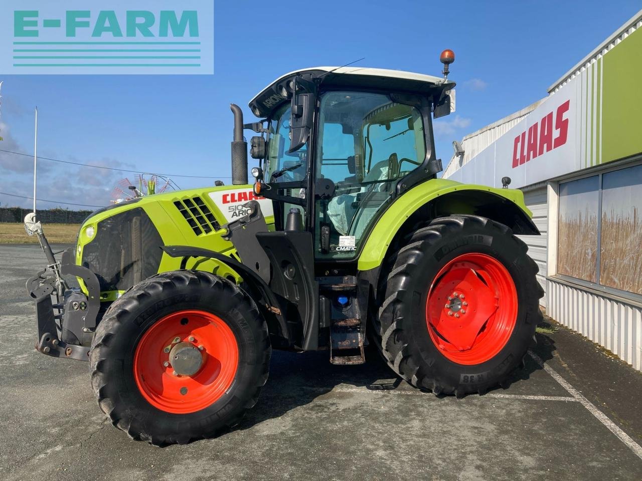 Traktor typu CLAAS arion 510 cmatic, Gebrauchtmaschine v ARNAGE (Obrázok 4)