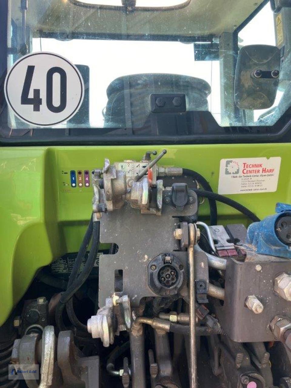 Traktor Türe ait CLAAS Arion 520 Cebis, Gebrauchtmaschine içinde Hillesheim (resim 9)