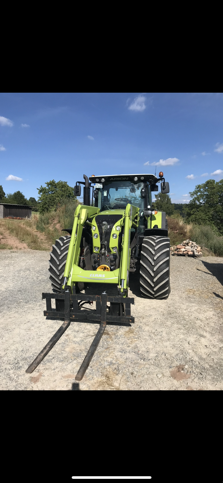 Traktor Türe ait CLAAS Arion 530 CEBIS, Gebrauchtmaschine içinde Burkardroth (resim 2)