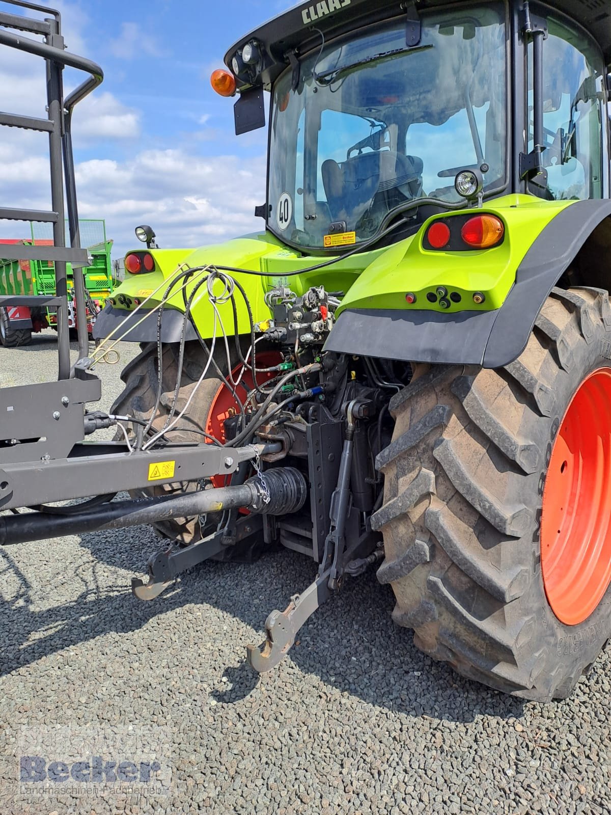 Traktor a típus CLAAS Arion 530 CIS, Gebrauchtmaschine ekkor: Weimar-Niederwalgern (Kép 4)