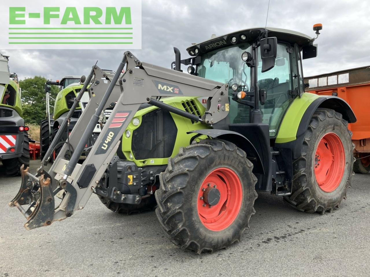 Traktor tip CLAAS arion 530 cmatic s5 adv.+u410 CMATIC, Gebrauchtmaschine in PLOUIGNEAU (Poză 1)