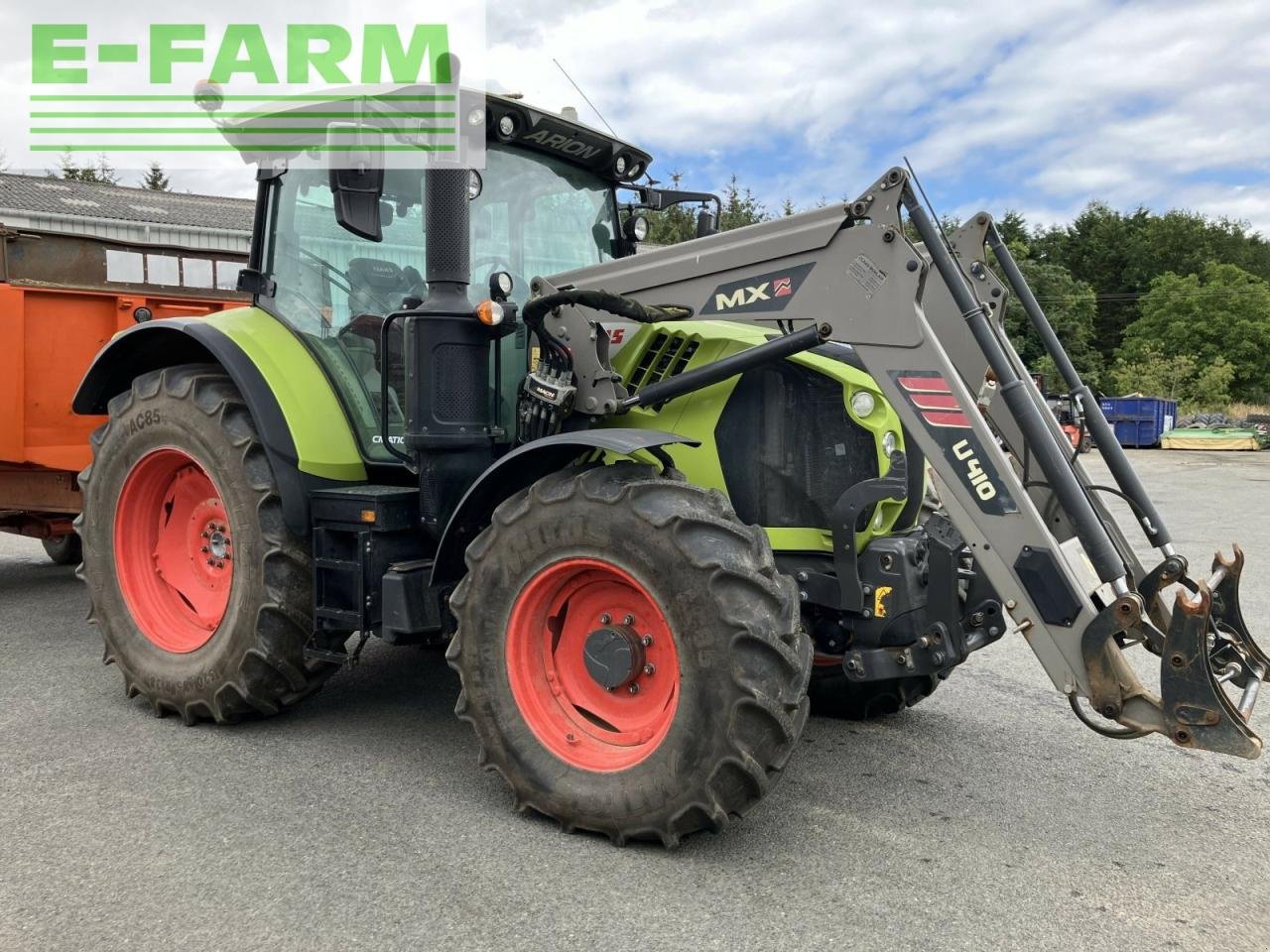 Traktor typu CLAAS arion 530 cmatic s5 adv.+u410 CMATIC, Gebrauchtmaschine v PLOUIGNEAU (Obrázek 3)