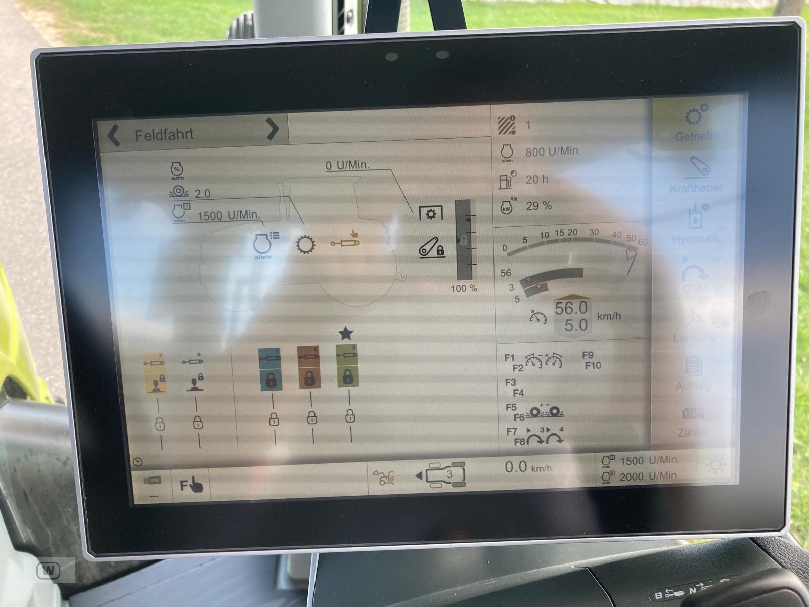 Traktor Türe ait CLAAS ARION 530 CMATIC, Neumaschine içinde Zell an der Pram (resim 15)