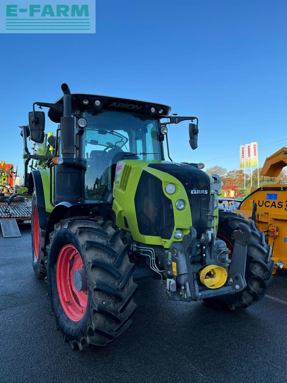 Traktor del tipo CLAAS arion 530 hexashift s5, Gebrauchtmaschine In PONTIVY (56 - MORBIHAN) (Immagine 1)