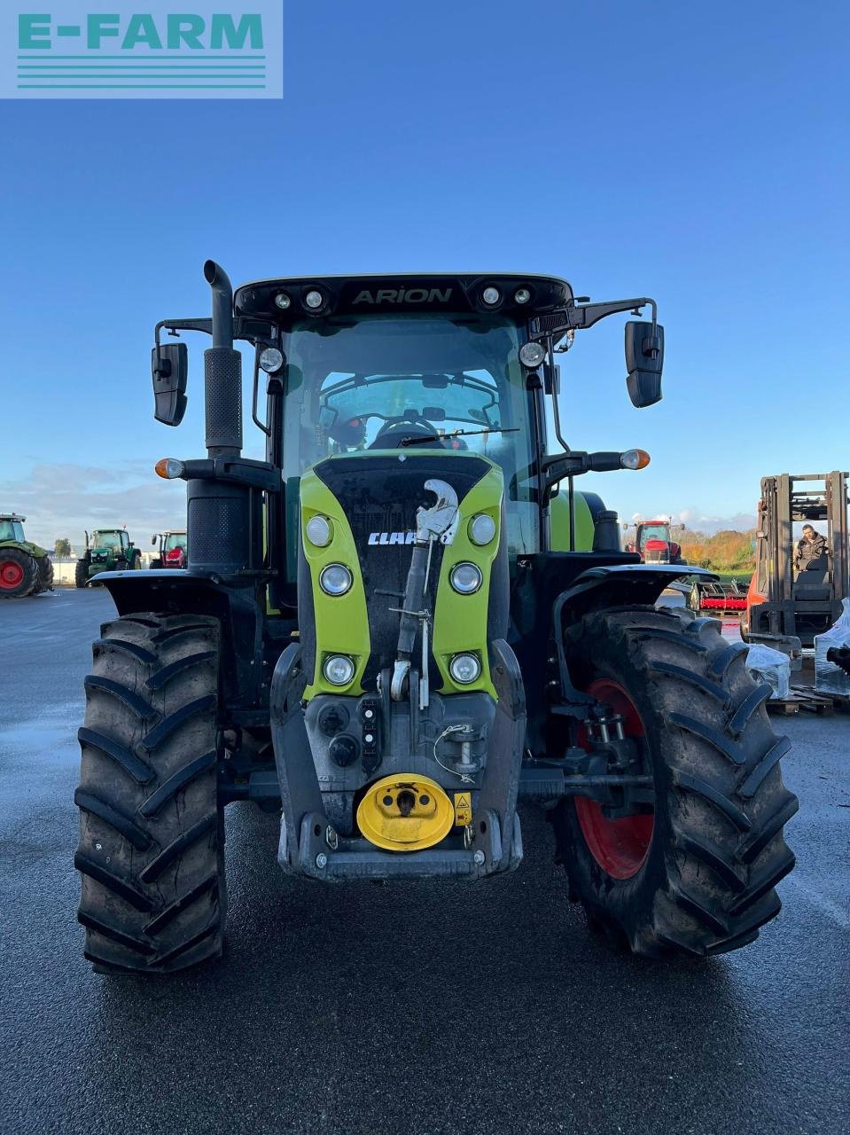 Traktor del tipo CLAAS arion 530 hexashift s5, Gebrauchtmaschine In PONTIVY (56 - MORBIHAN) (Immagine 2)