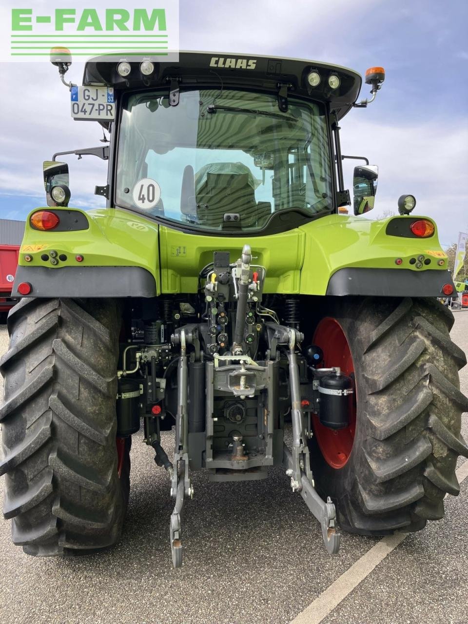 Traktor typu CLAAS arion 530 hexashift, Gebrauchtmaschine w AILLAS (33 - GIRONDE) (Zdjęcie 4)