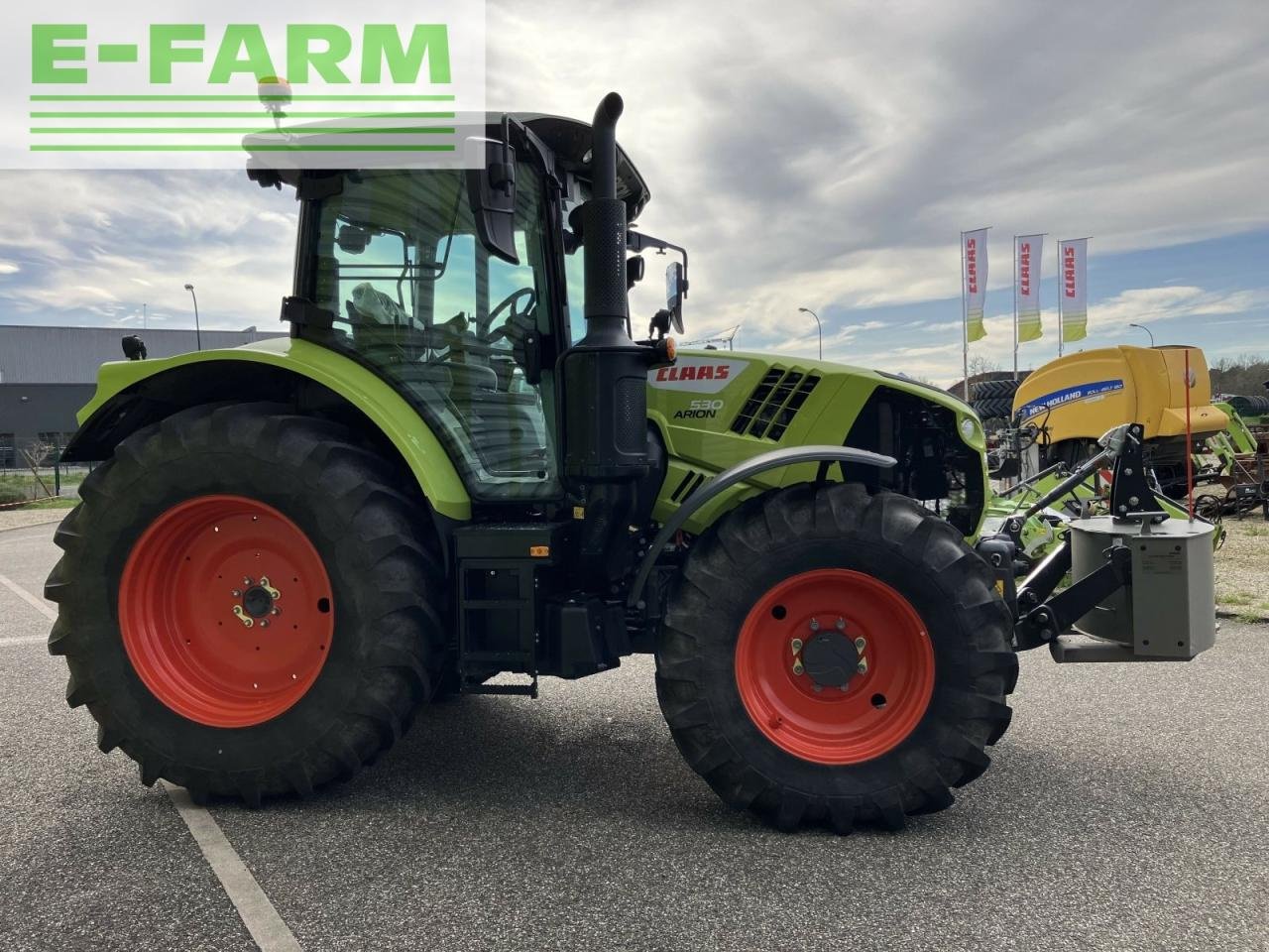 Traktor typu CLAAS arion 530 hexashift, Gebrauchtmaschine w AILLAS (33 - GIRONDE) (Zdjęcie 7)