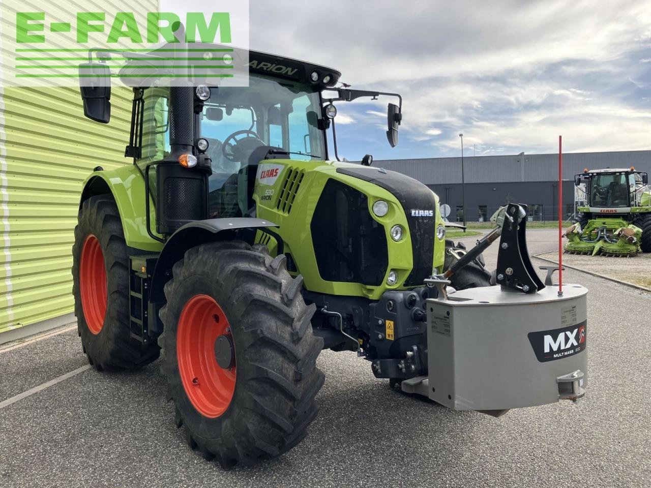 Traktor typu CLAAS arion 530 hexashift, Gebrauchtmaschine w AILLAS (33 - GIRONDE) (Zdjęcie 8)