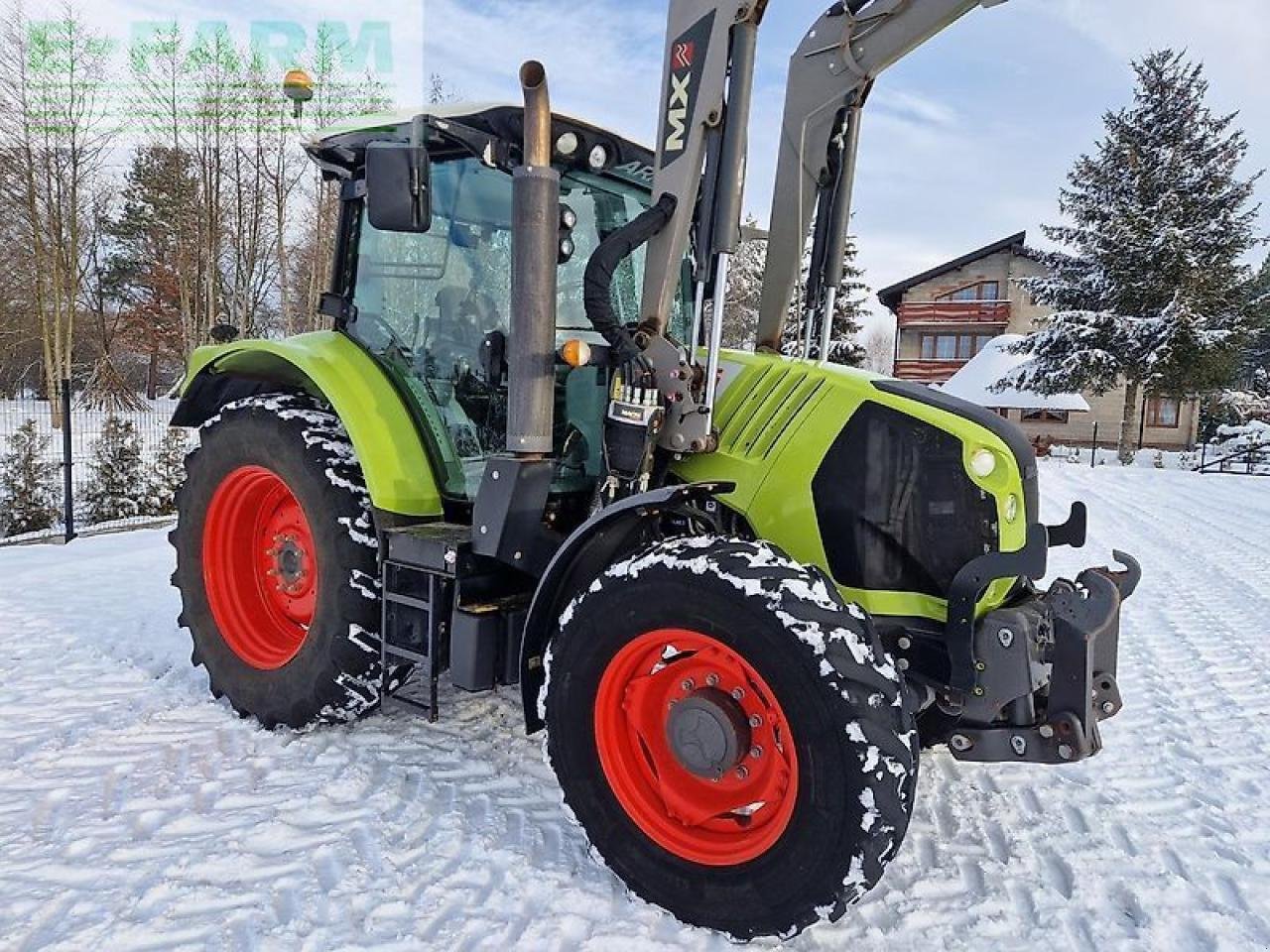 Traktor des Typs CLAAS arion 540 cis CIS, Gebrauchtmaschine in ZELOW (Bild 4)