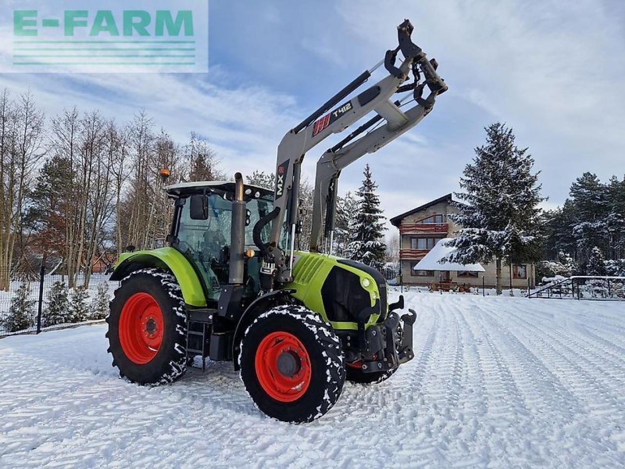 Traktor des Typs CLAAS arion 540 cis CIS, Gebrauchtmaschine in ZELOW (Bild 5)