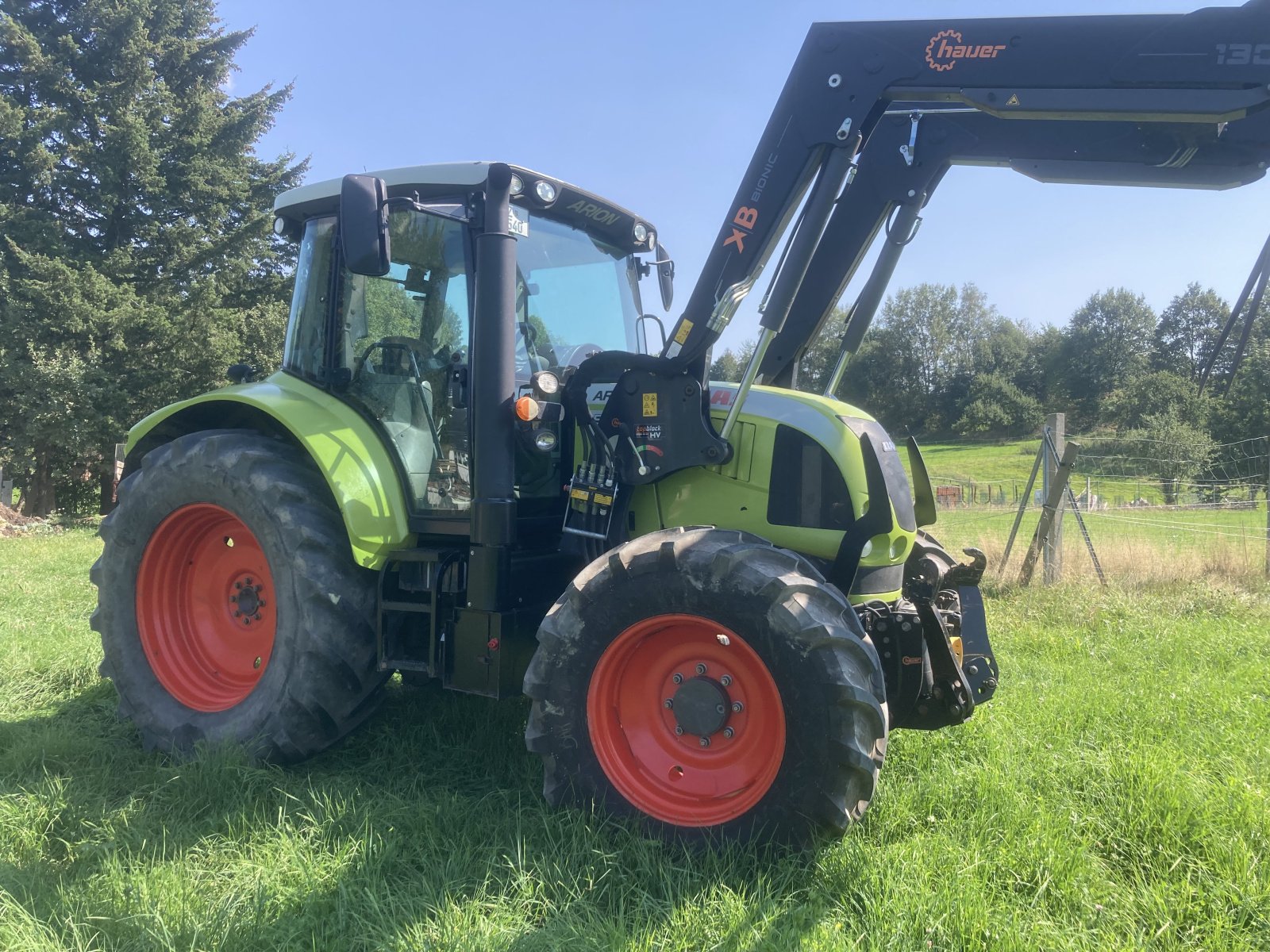 Traktor des Typs CLAAS Arion 540, Gebrauchtmaschine in Stolpen (Bild 1)